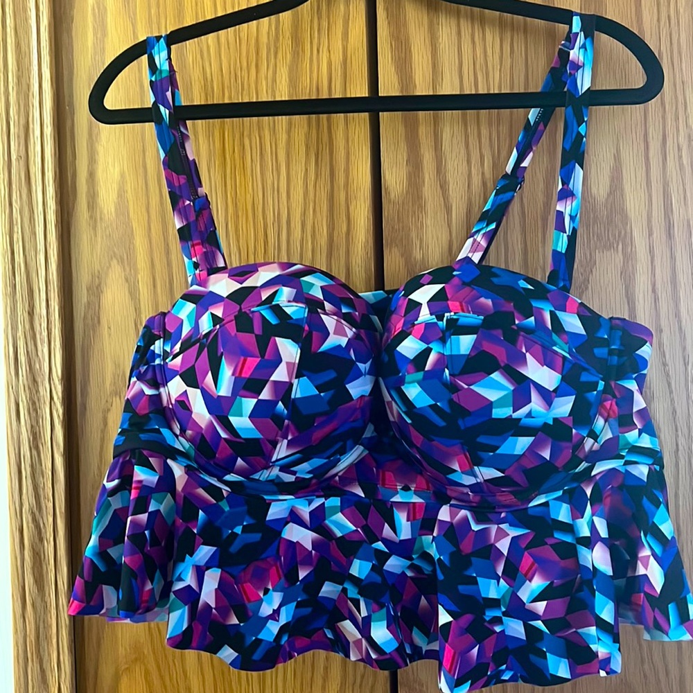 Torrid Peplum Bikini Top